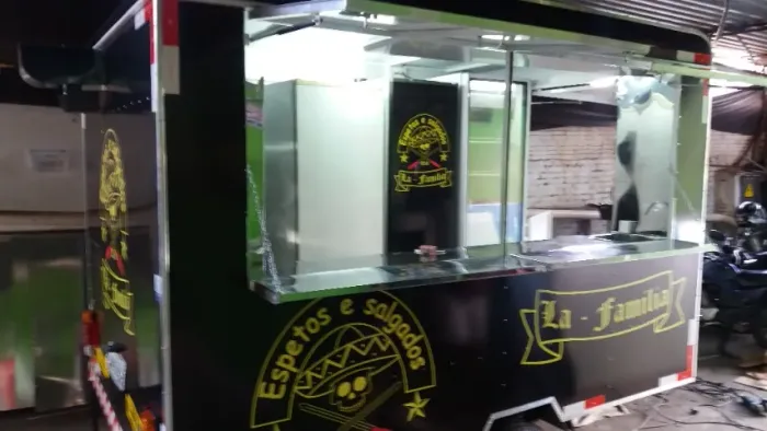 Trailer Churrasco e Pastel Novo