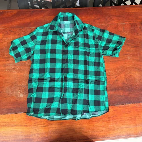 Camisa xadrez 6 anos