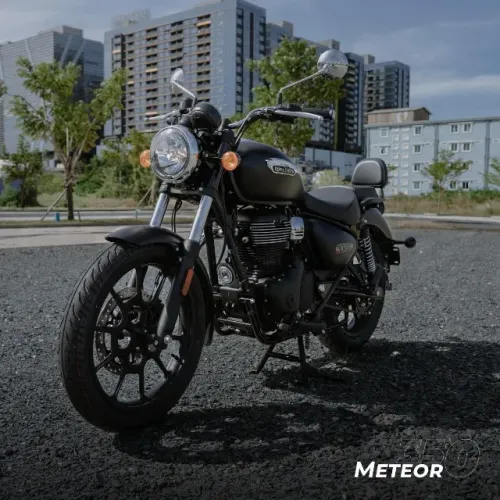 Gabriel - Royal Enfield Meteor 350 Stellar Black 0 km | De R$ 26.990 por R$ 25.490