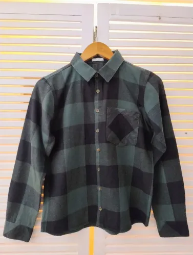 Camisa Hering xadrez flanelada juvenil 