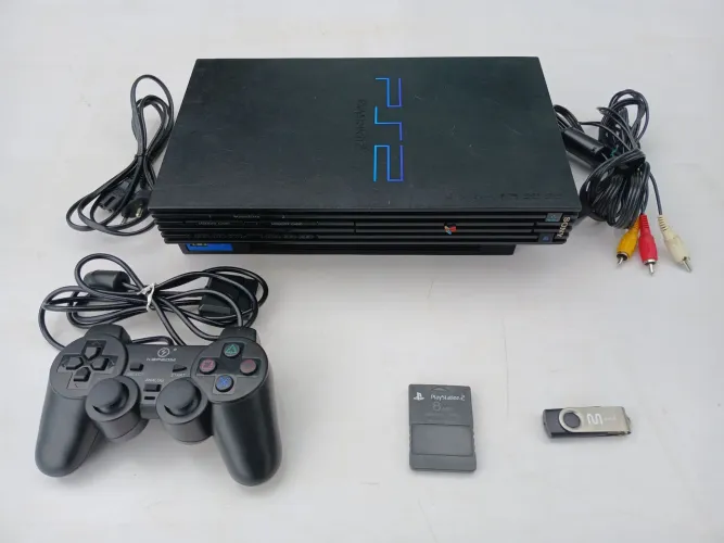 PS2 Fat 110V - Envio OLX Pay
