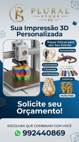 Impressão 3d Transforme suas ideias