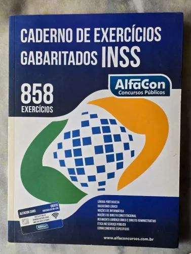 Kit de Livros e Apostilas P/ estudo concurso INSS
