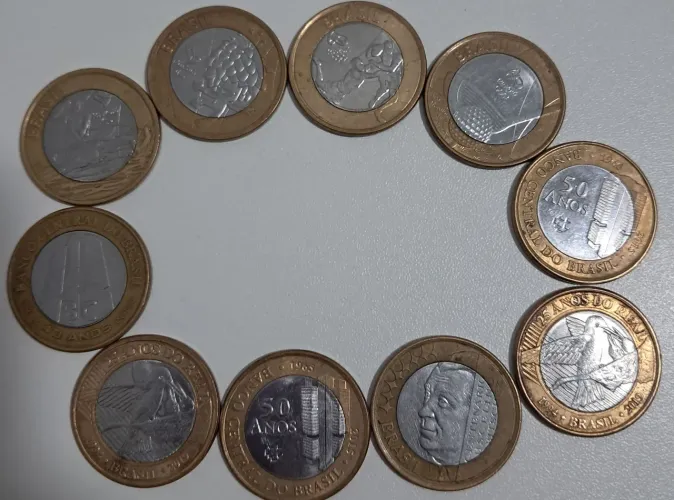 Coleção de moedas
