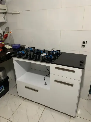 Balcão para Cooktop 4/5 bocas