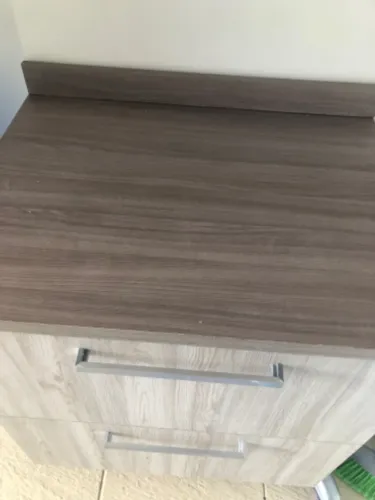 Nicho microondas + balcão cozinha