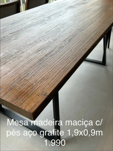 Mesa Madeira Maciça