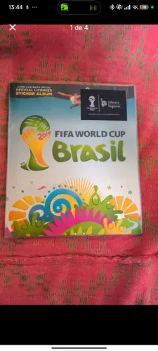 Álbum Copa 2014 100% Completo - ESTADO DE BANCA (Impecável, sem detalhes)