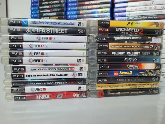 Jogos Originais de Playstation 3 (Aceito Cartão)