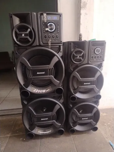 AMVOX PAREDÃO aca 2201 e aca 1401