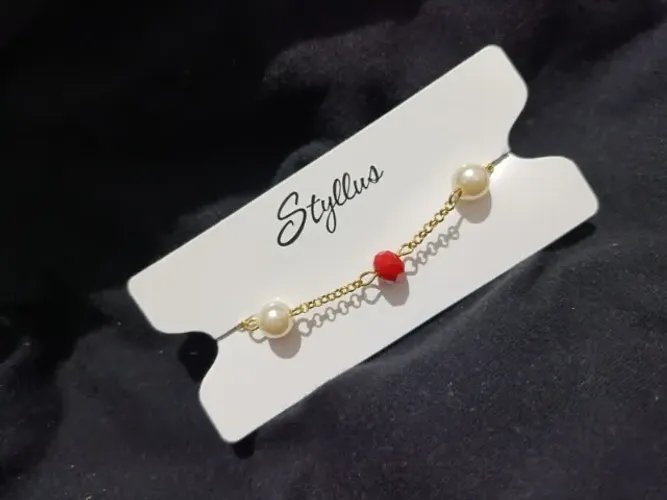 Pulseira detalhe de Pérolas