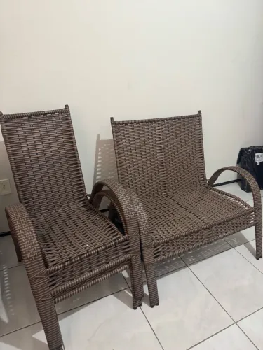 Kit cadeiras para varanda