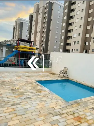 Apartamento Novo Semi mobiliado com 2 Dormitórios à Locação no Wanel Ville - Sorocaba/SP