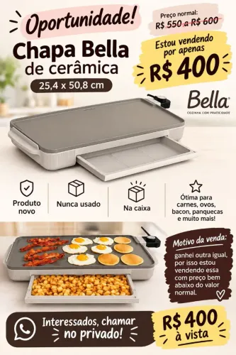 Chapa de cerâmica