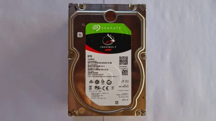 HD 3.5 Seagate IronWolf 6TB - 7.200RPM - 42 Horas de Uso - NAS / DVR's