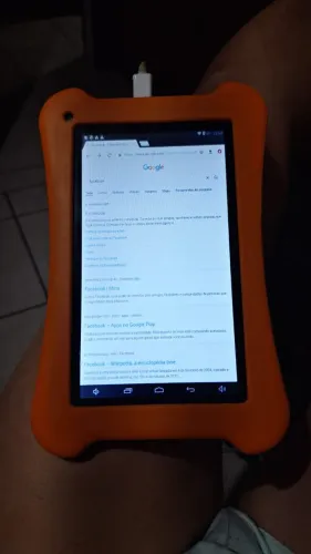 Tablet Multilaser 7 poleg. quadricore funcionando, mas lento na Internet 169,00 somos loja