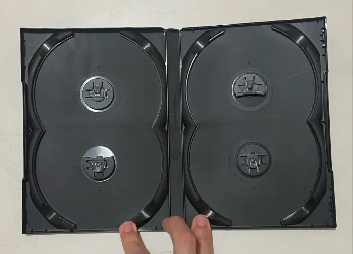 estojo para 4 disco
