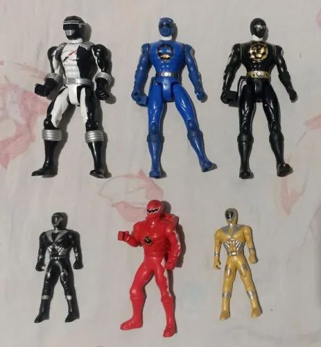 Bonecos Powers Rangers