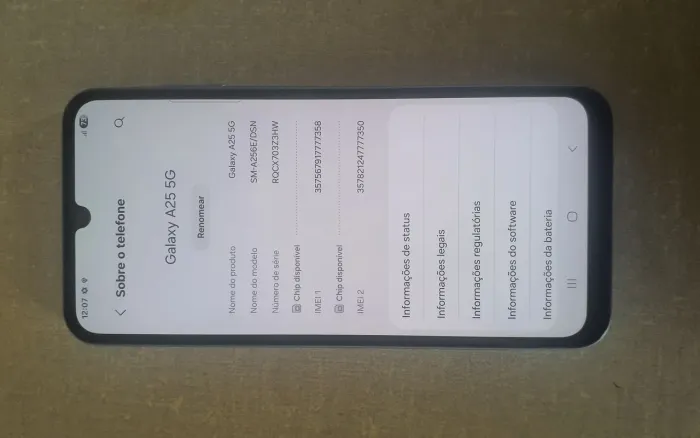SAMSUNG  - A 25 ( LEIA A DESCRIÇÃO  )
