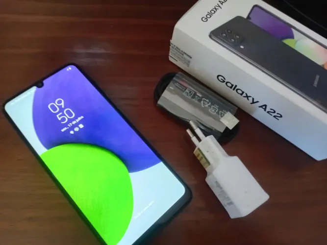 Celular Samsung A22 ler descrição obrigado 