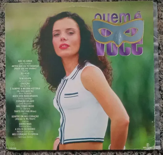 LP Novela Quem é Você Nacional