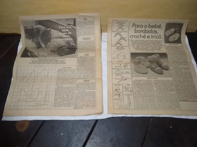 Jornal antigo anos 70/80