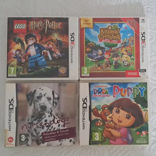 5 jogos de nintendo 3DS e DS