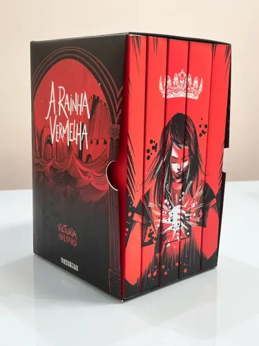 Box edição especial A Rainha Vermelha 5 livros