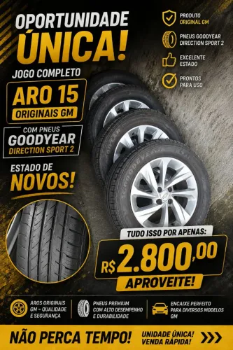 Jogo de roda Aro 15