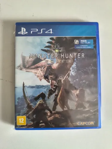 PS4 Monster Hunter World (em estado de novo)