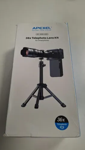 Vendo Lente Apexel P/ Telefoto Zoom 36X