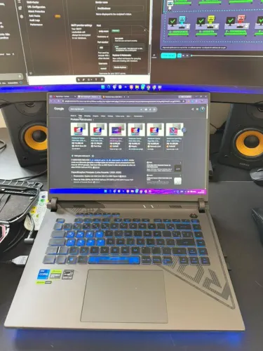 Notebook Gamer ASUS ROG Strix G16 i7 16GB RTX 4050 165Hz