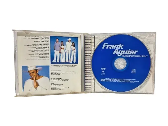 CD Frank Aguiar - Álbum Um show de forró vol. V - Mídia original