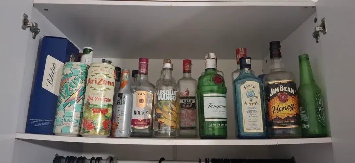 Garrafas de decoração