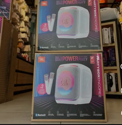 JBL Encore 2 nova + microfones