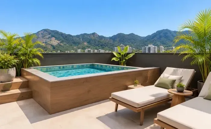 Cobertura de 2 quartos na Barra Bonita - Recreio dos Bandeirantes