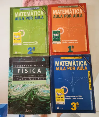 Vendo Livros de Matemática e Física Mecânica