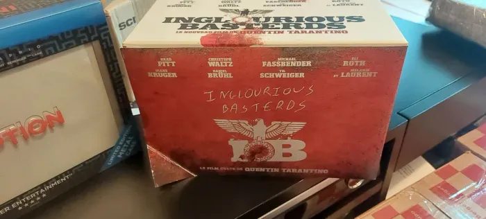 Blu Ray Giftset Bastardos Inglórios - Inglorious basterds - Importado FR