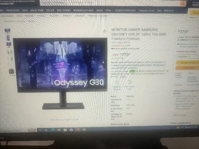Computador Core I3 com monitor Gamer