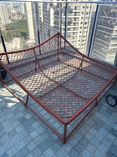 Espreguiçadeira corda náutica modelo Veleiro
