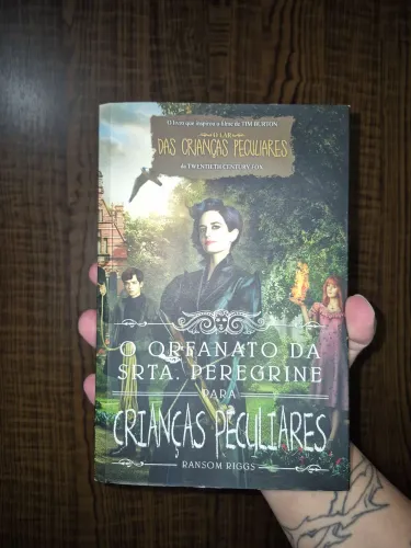 O orfanato da srta. peregrine para crianças peculiares - capa filme