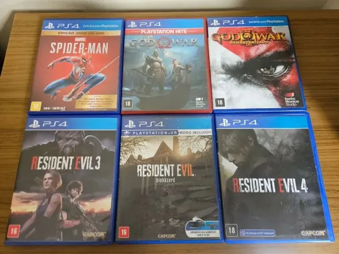 Jogos PS4 - Preço na descrição