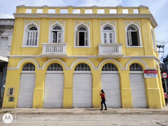 Galpão para alugar, 122 m² por R$ 4.800/mês - Paquetá - Santos/SP
