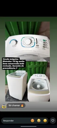 Máquina Electrolux 10 kg 