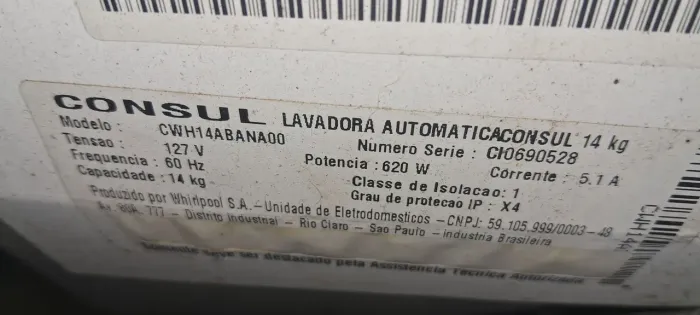 Placa lavadora cwh14abana00