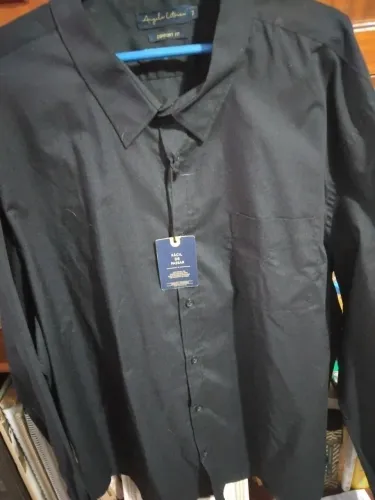 Camisa algodão Ângelo Litrico, 5, preta
