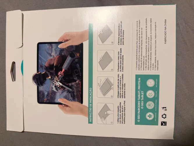 Película iPad air M2, M3 e M4 de 11? de CERÂMICA FOSCA anti-impressão digital