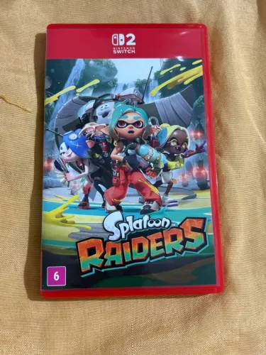 Splatoon Raiders versão física Nintendo swicht 2