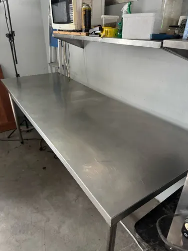 Bancada mesa 100% inox Grande