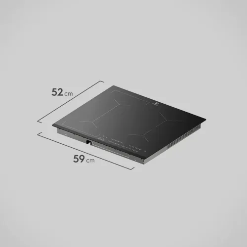 Cooktop 4 Bocas de Indução Electrolux Experience com Unicook e Timer (IE80P)